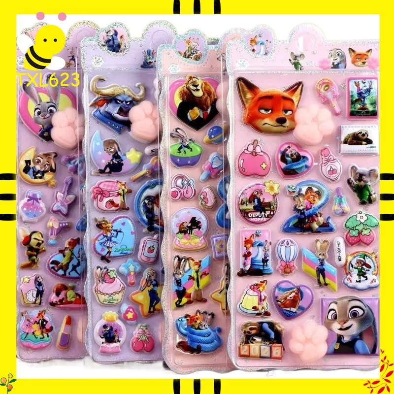 40-adesivi-3d-a-bolle-zootopia-decorazioni-per-telefono-laptop-e-quaderni-a-tema-cartoni-animati