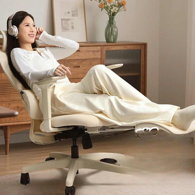 

Ergonomics Girls Computer Home Sedentary Office Chair Backrest Study Chair Dormitory