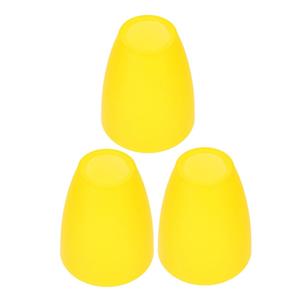 

3pcs Plastic Lampshade Replacement For Table Lamp Flat Horseshoe Light Shade 42Mm Opening Small Cylindrical Lamp Shades