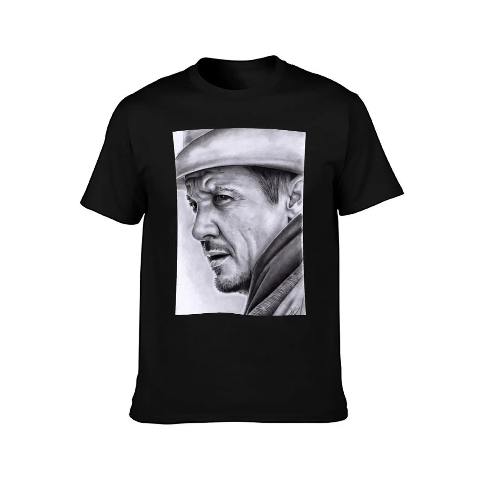 Jeremy Renner T-Shirt Lightweight Running Sports T-Shirt