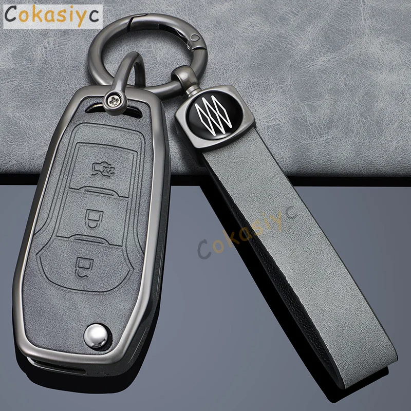 Car Remote Key Case Cover for Ford Figo 2017 Mondeo 5 Ecosport Fiesta Mk8 Everest Ranger Fusion Kuga Escort F150 