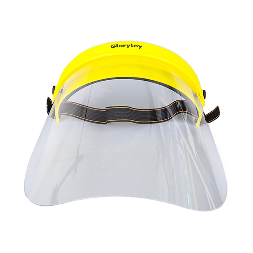 

Glorytoy Workmen's protective face-shields,Premium Safety Face Shield for Grinding and Cutting — Anti-Fog, Clear Face Shield