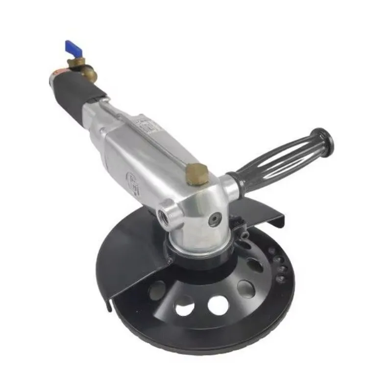Hot7000rpm 7 Inch Wet Water Air Pneumatic Angle Stone Grinder Grinders