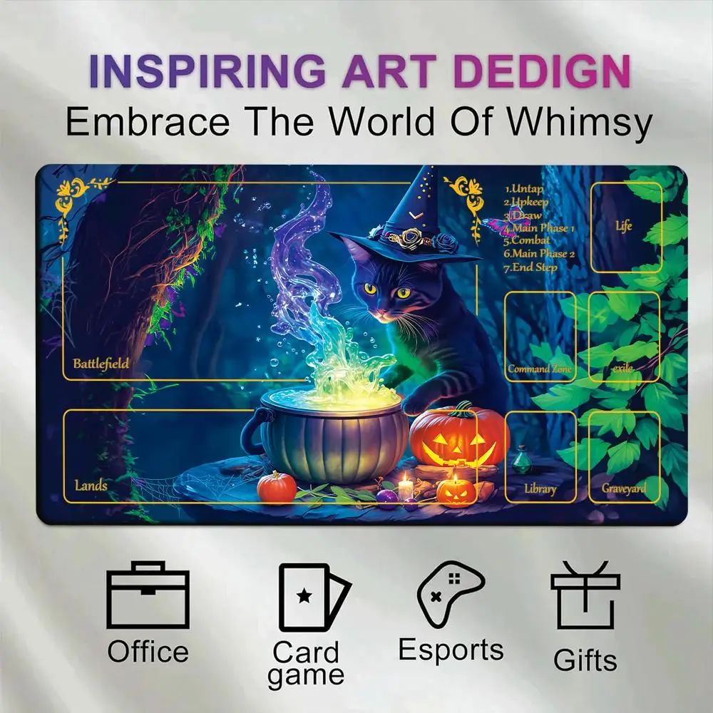 Magic Witch Hat Cat…