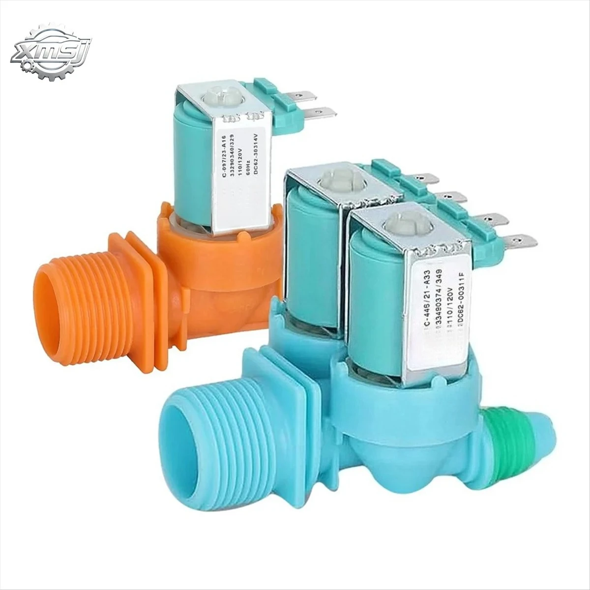 DC62-00311F&DC62-30314V Washing Machine Water Inlet Valve for Samsung Washer,Replace AP5966624 PS11719654 EAP11719654