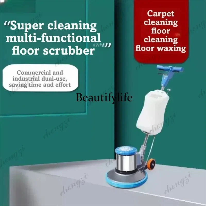 AB AB02 Walk Behind Floor Washing Machine Hotel Carpet Cleaning Equipment Industrial Scrubber For Tile Grout Concrete Surface Bu
