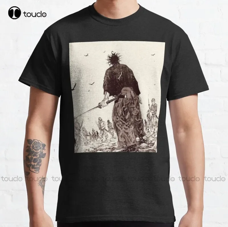 New Vagabond - Samarai / Ronin Free For All Classic T-Shirt Custom Shirt Cotton Tee Shirts Xs-5Xl Streetwear Tshirt New Popular