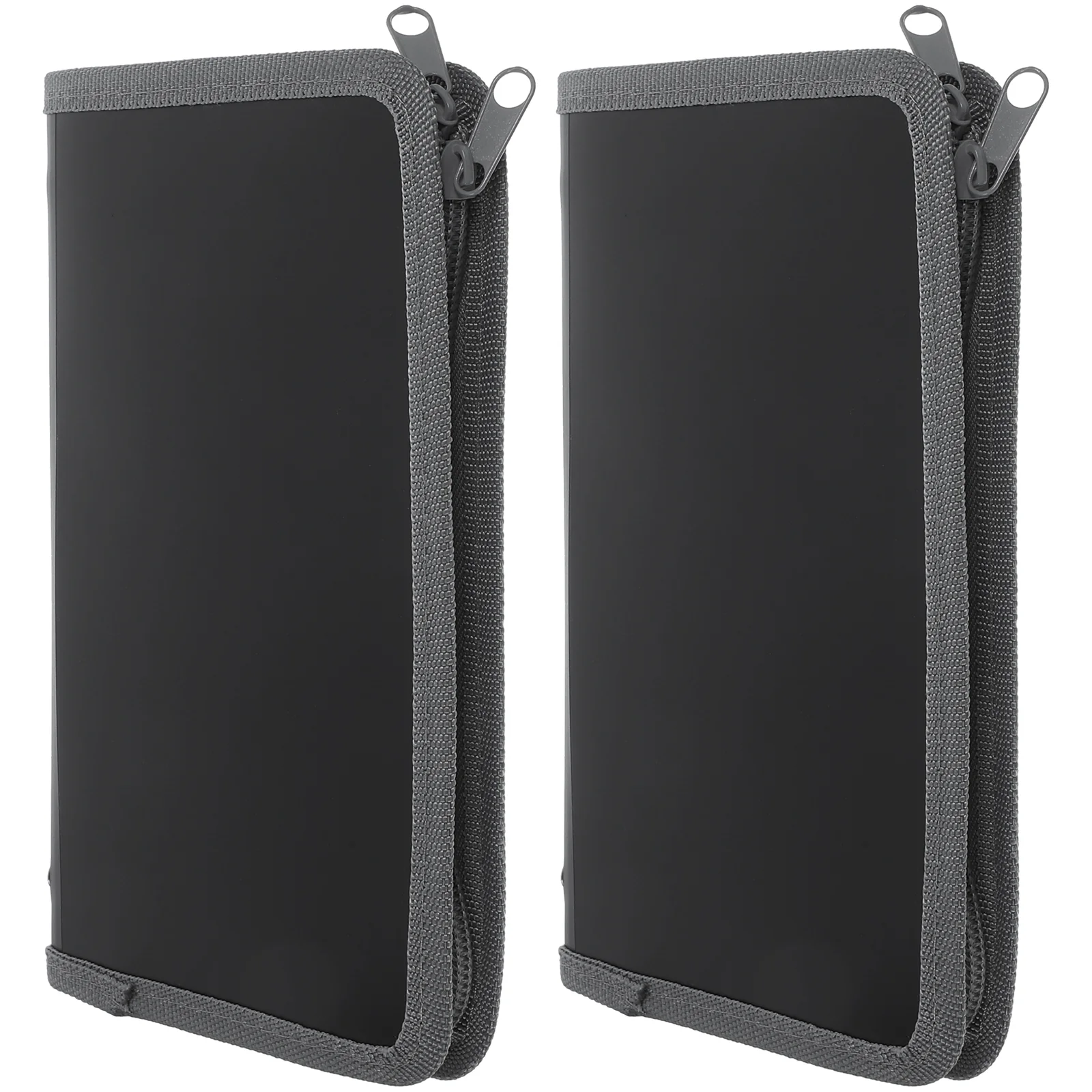

2 Pcs Bill Accordion Bag Small File Organizer Multi-function Folder Receipt Organization Office
