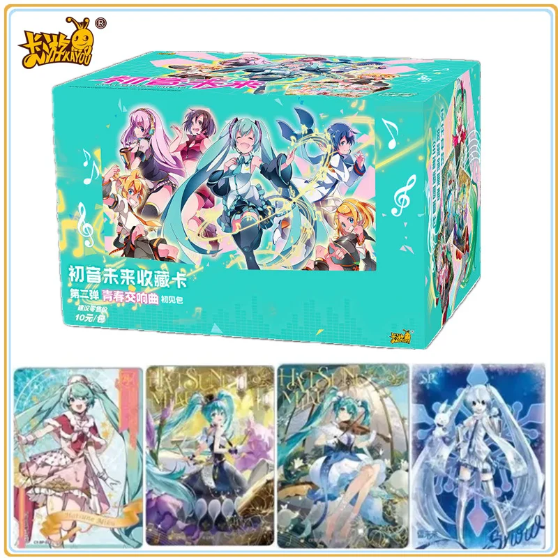 

KAYOU Hatsune Miku Card Singing cards Symphony of Youth Hatsune Miku 16th Anniversary Collection Cards Toy Gifts