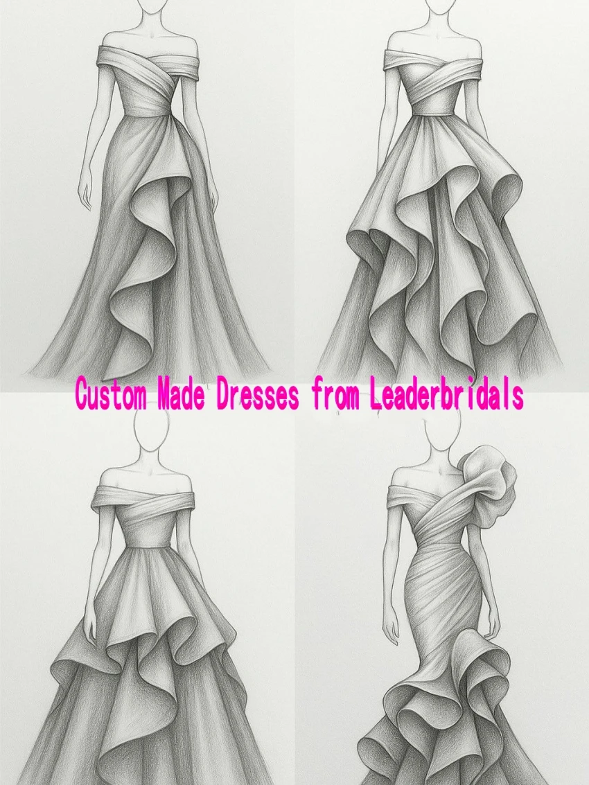 Abiti da ballo personalizzati per feste da sera per matrimoni Abiti Costo LB2026