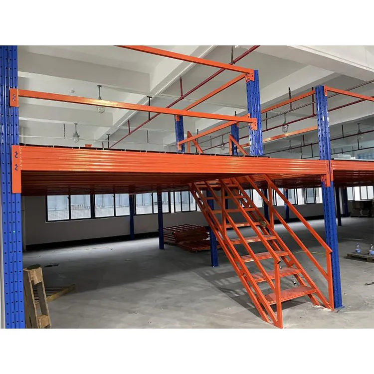 

Heavy Duty Warehouse Steel Mezzanine Platform Rack System for Multi Level Storage Expansion