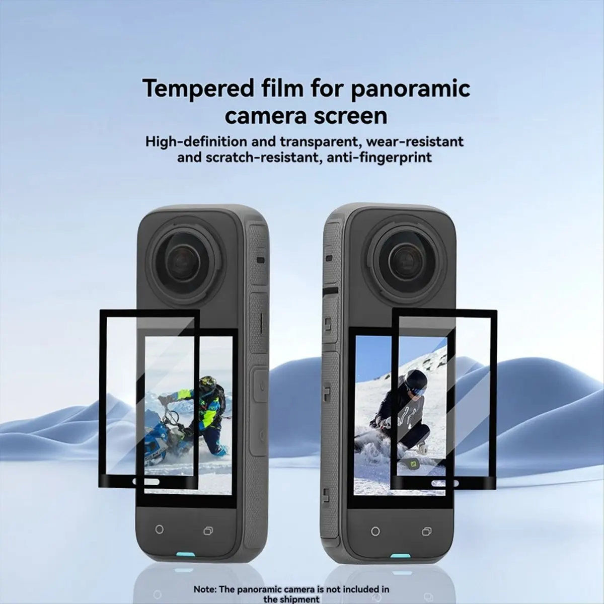 Active Phase For Insta360 X5 Case Bag and Silicone Lens Cap and Screen Protector Accessories Kit Camera Protective Accessories