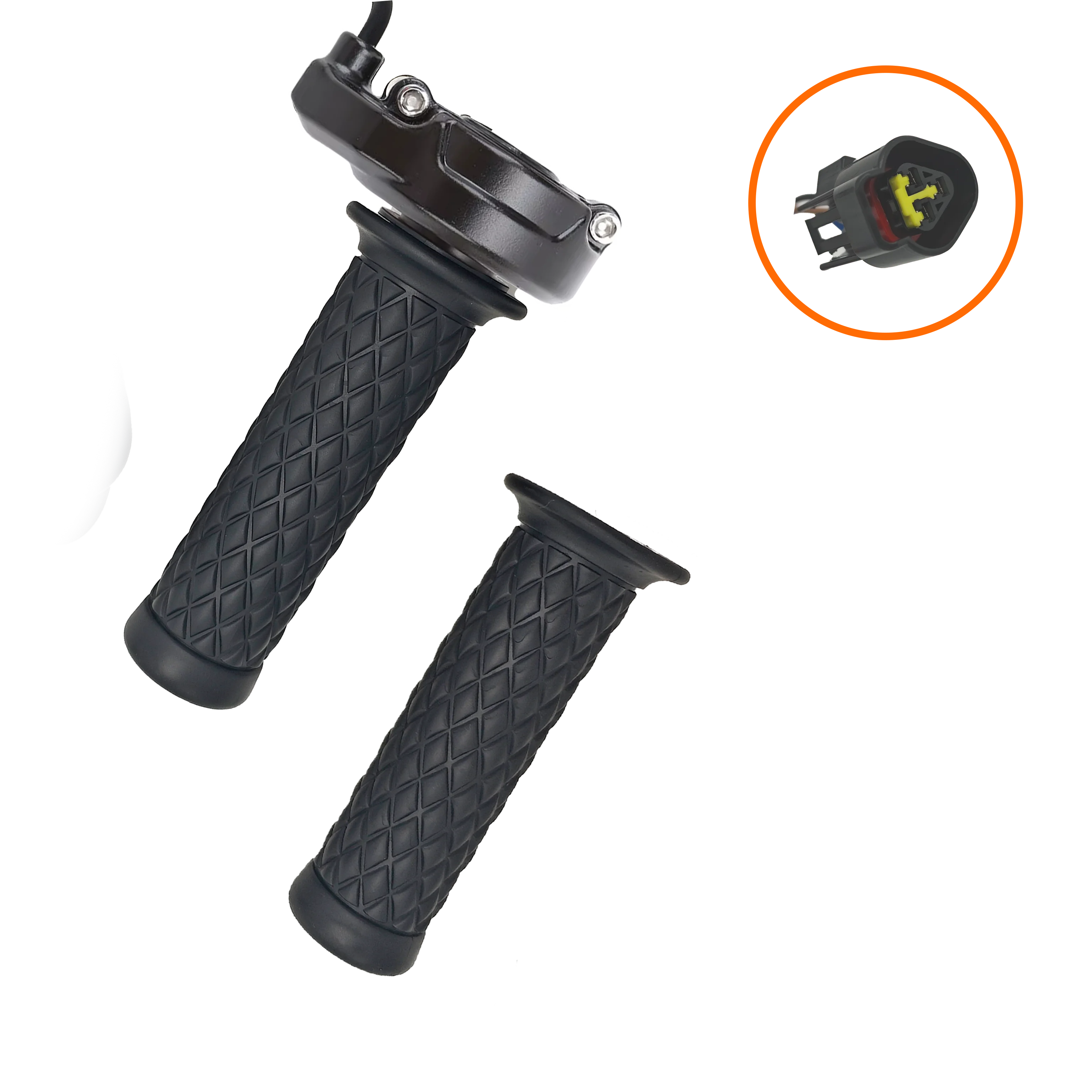 Throttle Grips Handlebar for SurRon Light Bee X/S EBikes for Surron Throttle ,E-bike Twist Throttle Handle Grip with hand grips