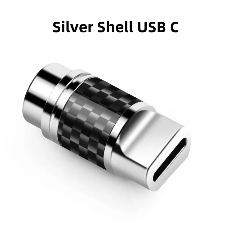 USB-C-Anschluss mit Chip alc5686 Typ-C-Stecker DIY-Kopfhörer stecker Kohle faser schale Unterhaltung elektronik Kopfhörer anschluss – Detail 10
