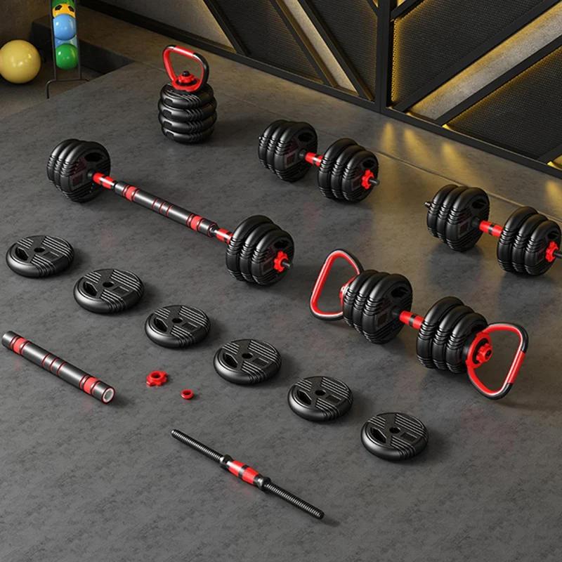 Dumbbell Extension Bar 40Cm Arm Strength Training Barbell Build Joiner Coupler Linker Neck Pad Extension Rod Extender