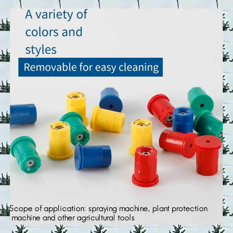 

ABLG 30PCS Agricultural Sprayer High Pressure Round Windproof Atomizing Nozzle Sprinkler Head 80 Degree Spray