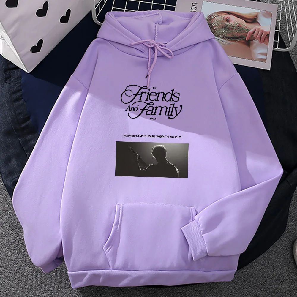 جديد جديد للأصدقاء والعائلة فقط جولة البلوز شون مينديز المغني المطبوعة مقنعين الرجال النساء الجمالية هوديس الذكور الشارع الشهير #6