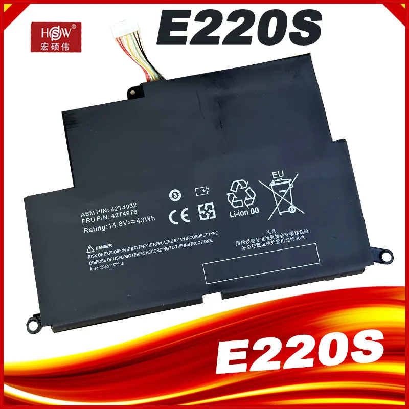 

New 42T4932 Laptop Battery for Lenovo ThinkPad Edge E220s S220 42T4976 50382NU 503832C 42T4935 42T4933 42T4934 42T4984