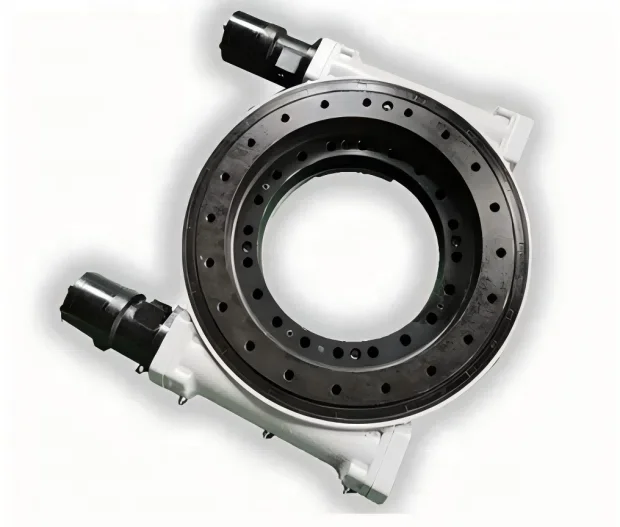 Dual Worm Gear Hydraulic Slewing Bearings Heavy Load Truck Mounted Crane for Newer Vehicle Models