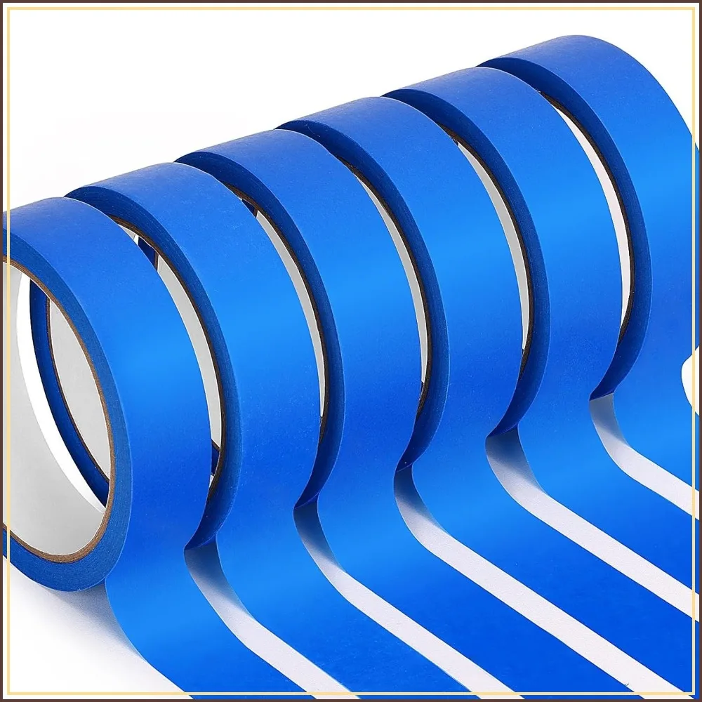 

Blue Painters Tape 1 Inch Wide, 6 Rolls 22 Yards Each, Masking Tapes for Walls, Clean Removal, No Residue