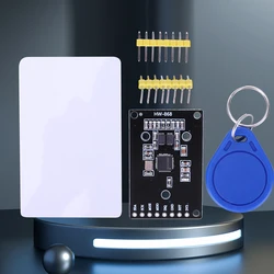 RC522 RFID 모듈 키트 SPI RFID IC 무선 모듈, 빈 카드 및 키 링, IC 키 라이터 리더, 근접 모듈 URAT 포트 