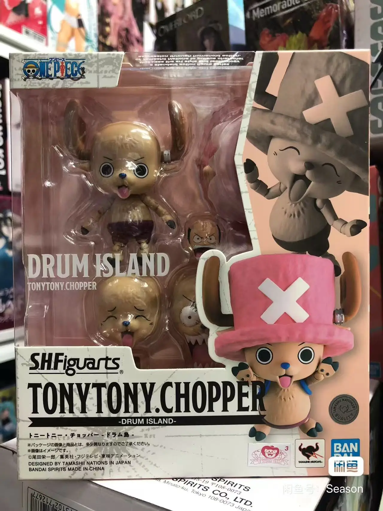 in-stock-100-original-bandai-soul-shf-one-piece-tony-tony-chopper-drum-island-winter-island-movable-figures