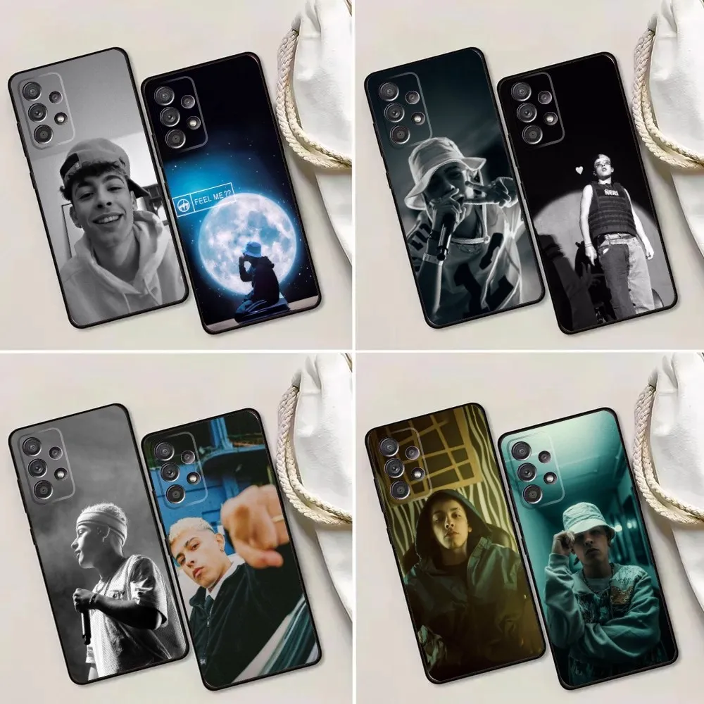 

Rapper T-Trueno Fell Me Phone Case For Samsung Galaxy A13,A21s,A22,A31,A32,A52,A53,A71,A80,A91 Soft Black Phone Cover