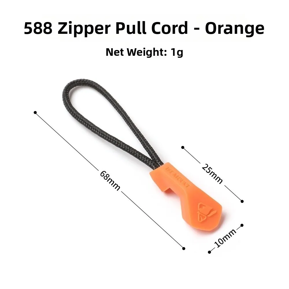 5pcs Universal Zipper Rope Anti-slip Tail Rope Multicolors Multistyles Zipper Puller Color Drawstring