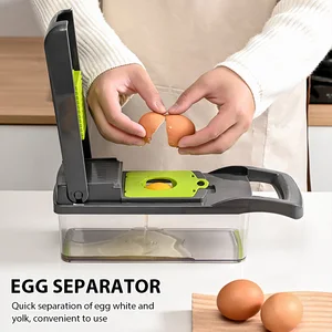 16 in 1 Multifungsi Sayuran Chopper Menangani Makanan Cutter Bawang Tomat Wortel Parutan Alat Dapur Sayuran Slicer Pemain Dadu Cut 10 penjualan terbaik little ondine - №