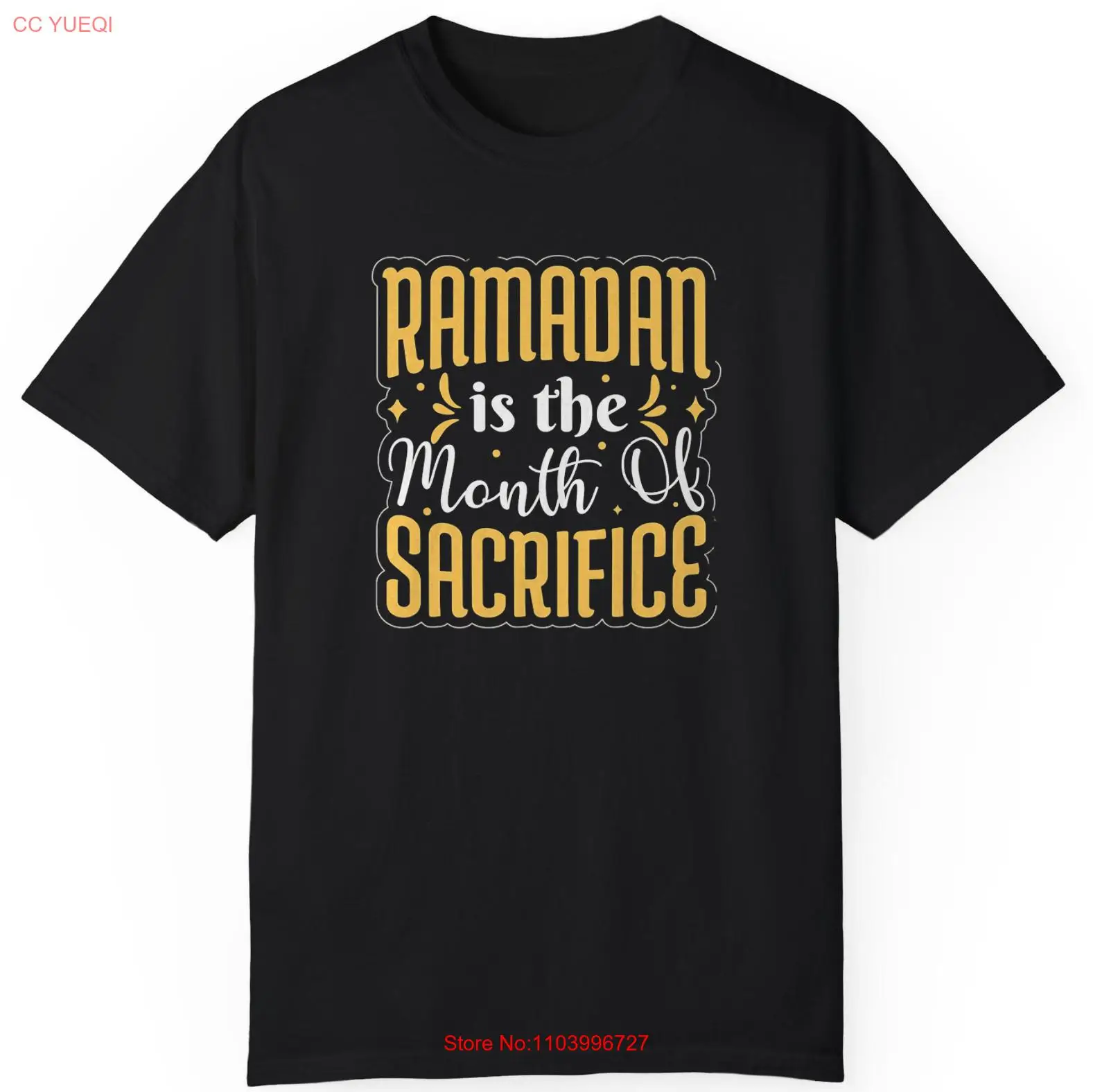 Ramadan Is Month Sacrifice Muharram Festival Memorable Gift Unisex T-Shirt S-5XL