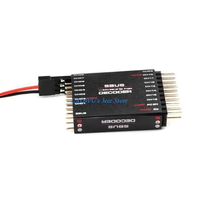 

Y8AD SBUS To PWM/PPM Decoders 16 Channel Converter Receiver Transverter For Futaba Frsky