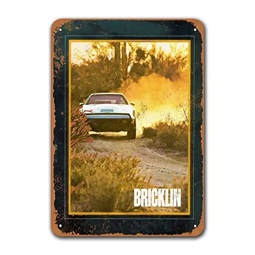 Grage Man Cave Sgins Office Coffee Club Car Metal Tin Sign Vintage Restaurant Dorm Game Room 1975 Bricklin Bar Poster Wall Deco