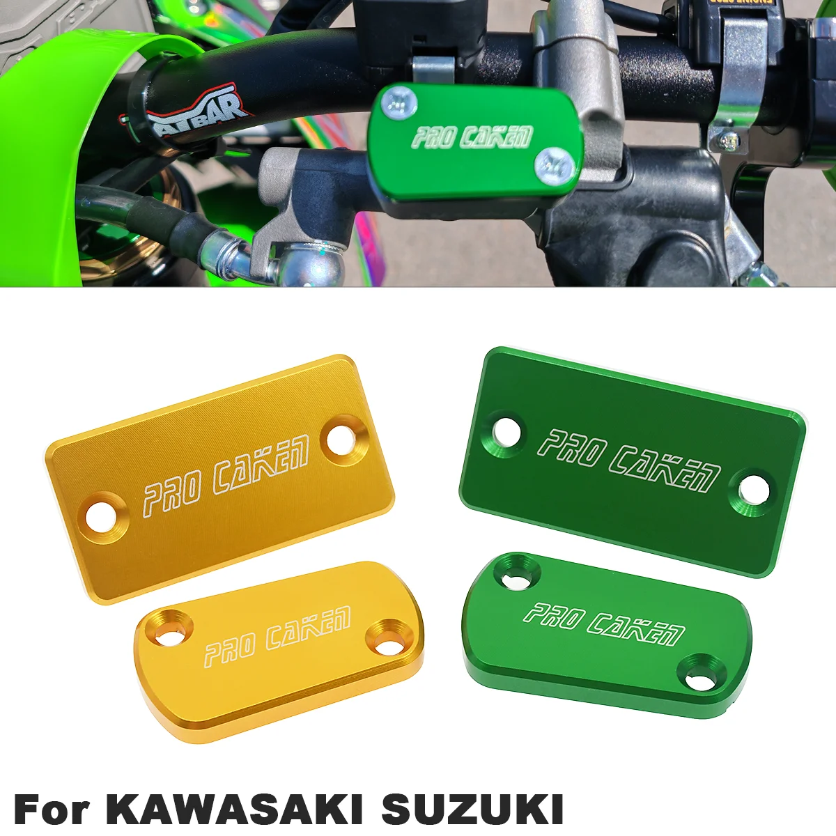 

For Kawasaki KX125 KX250 KX250F KX450F KLX450R KX 125 250 250F 2004-2018 Motorcycles Front and Rear Brake Clutch Reservoir Cover