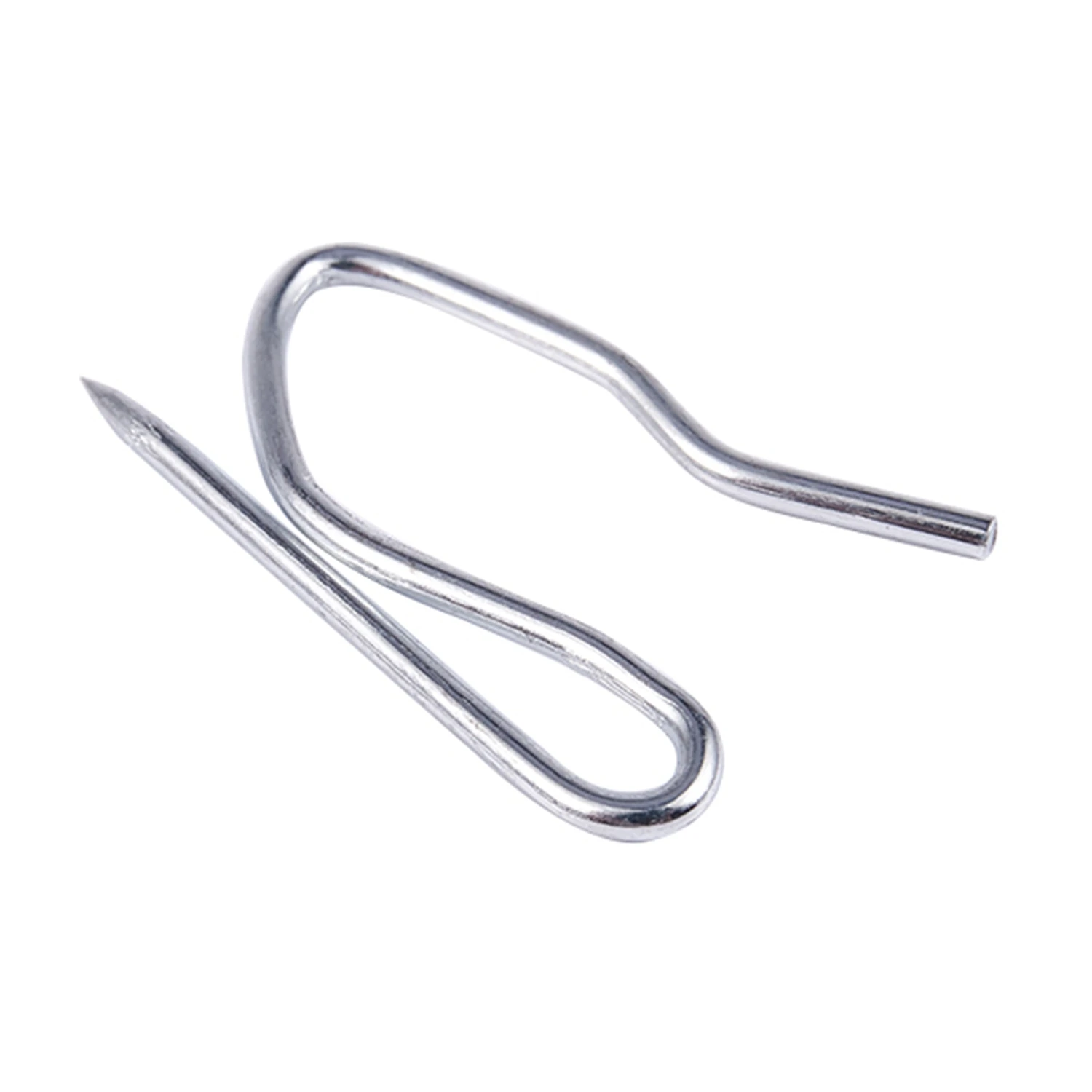 10pcs Curtain Drapery Pin Hooks - Silvery