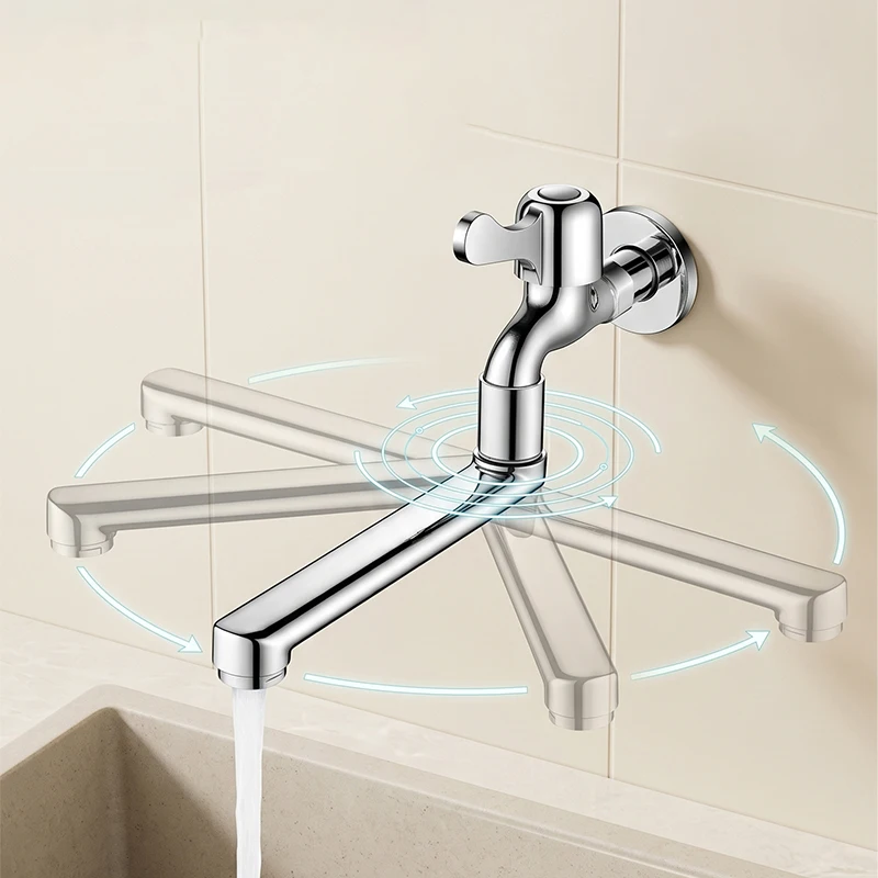 Solid Brass Extended Faucet Extender Universal Swivel Water Aerator 20mm Universal Connector Kitchen Sink Tap Nozzle