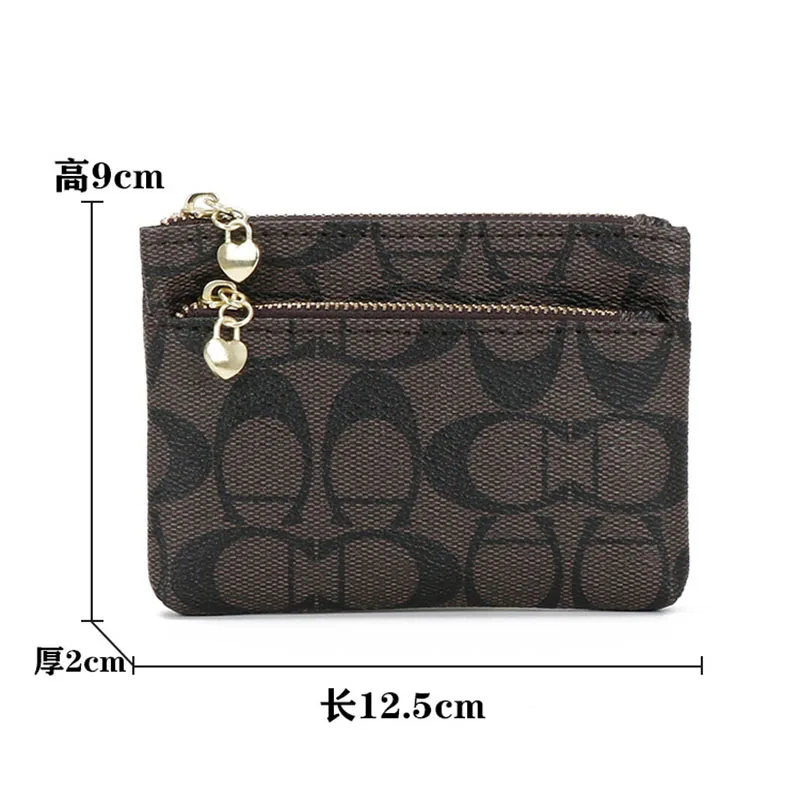 2026 Neue Klassische Vintage-Blumen Kleine Geldbörse, Damen Mini-Geldbörse, Münzbeutel, Kleingeldtasche, Leder-Geldbörse, Aufbewahrungstasche, Kartentasche – Detail 2