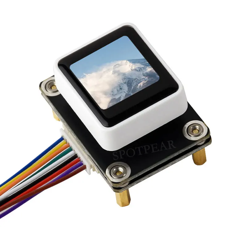 0.85inch LCD Button Mechanical Keyboard Display Screen 128x128 IPS Panel For Arduino /Raspberry Pi /ESP32 /RP2040 /STM