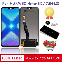 6.5'Test For Huawei Honor 8X JSN-L22/L42/L11/L21/L23/AL00/TL00/AL00a LCD DIsplay Touch Screen Digitizer Assembly Replacement