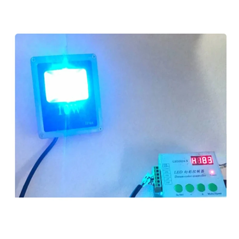 Módulo de píxeles LED direccionable UCS2904 12W RGBW de alta potencia Luz DC12V Entrada RGBW Luz LED digital para luces de inundación duraderas (A)