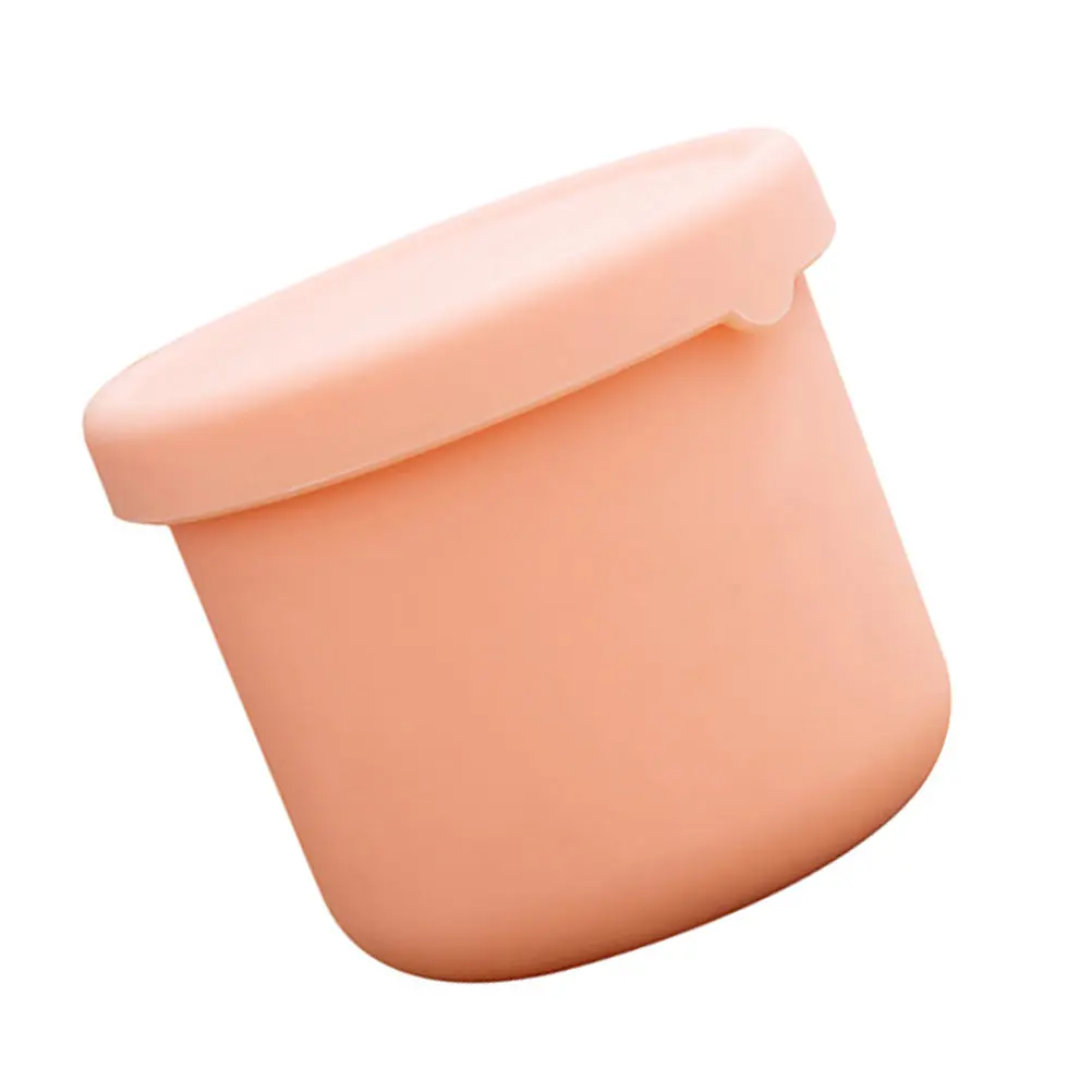 

Silicone Boxes Food Container Hot Cold Resistant Fridge Storage Preservation Vegetable Fruit Snack Box Sealed Container