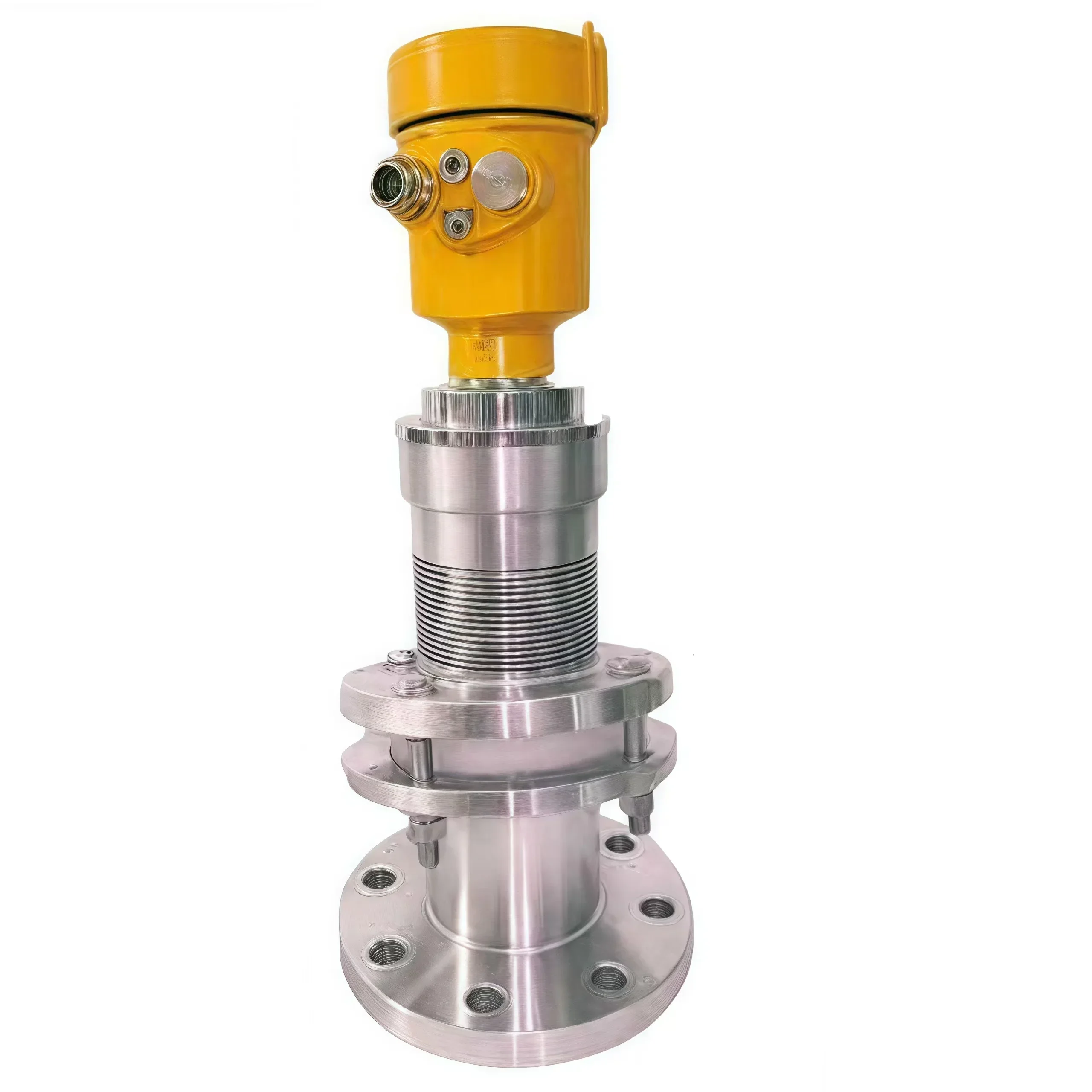 

4-20ma Industrial Guided Wave Silo Radar Level Sensor Gauge 80Ghz Feed Mill Fuel Oil Liquid Water Tank Radar Level Sensor Meter