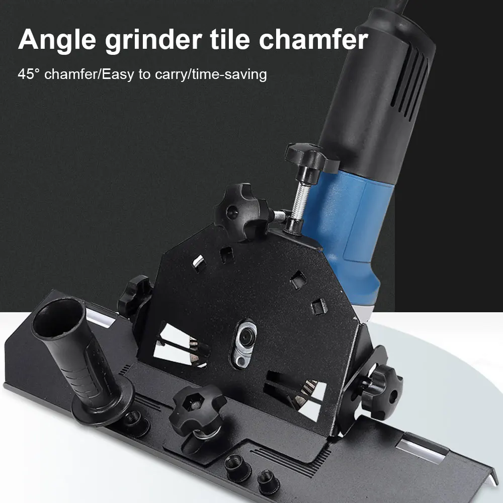 Angle Grinder 45 Degree Universal Ceramic Tile Cutter Cutting Machine Stone Building Tile Chamfering Tool for Woodworking