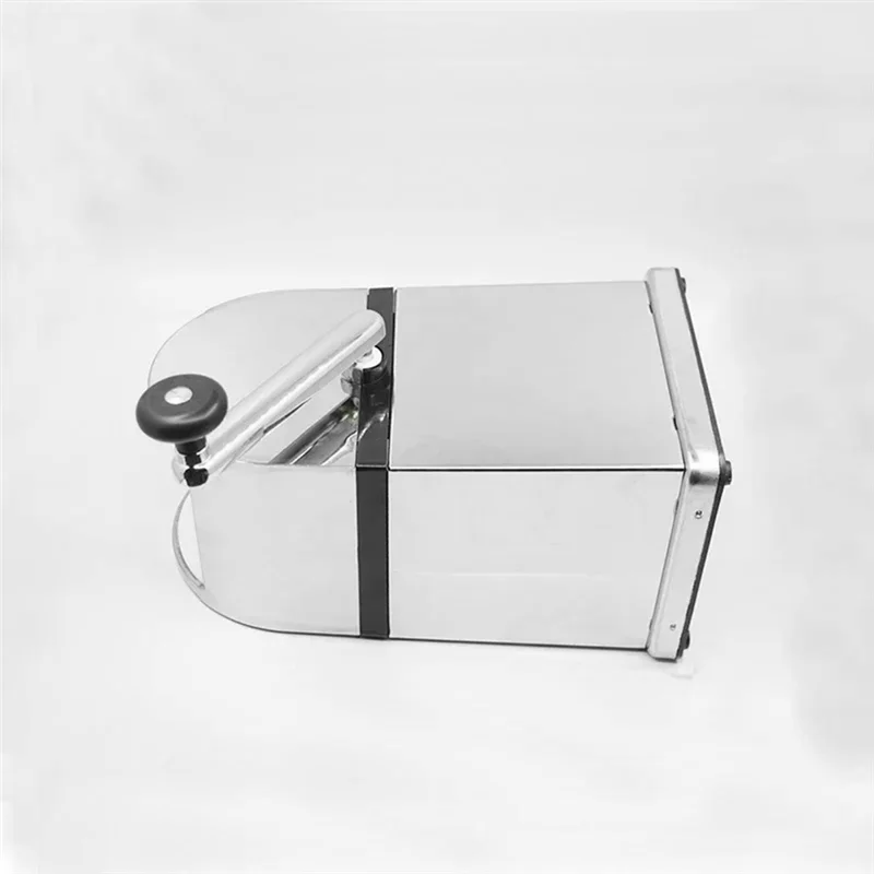 ABHU Manual Ice Crusher Mini Ice Shaver Chopper Snow Cone Smoothie Maker Ice Block Breaker Machine Mud Blender