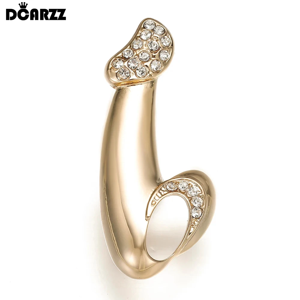 

DCARZZ Male Genital Organ Pin Badge Brooches Men Medical Nurse Crystal Pins Metal Trendy Jewelry Brooch Women Gift