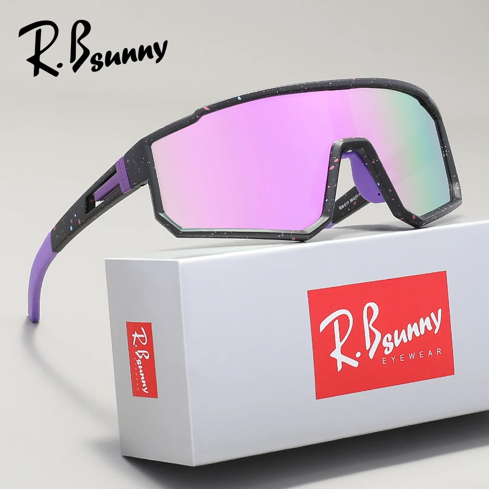 Gafas de Sol Deportivas para Hombre, Protección UV400, Resistentes al Viento, para Ciclismo, Running, Senderismo y Deportes al Aire Libre