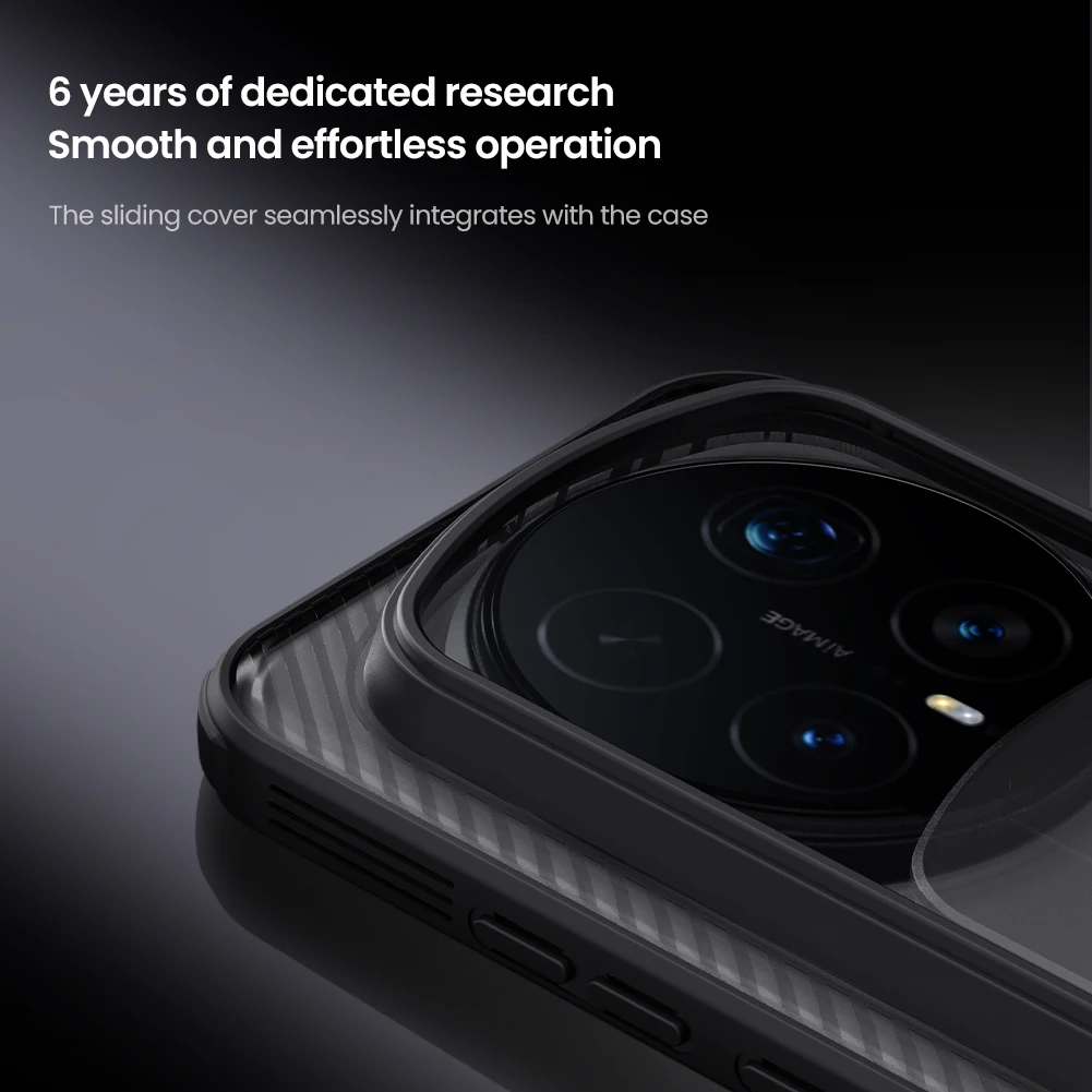 NILLKIN Schutzhülle für Honor Magic 8 Pro, taillierte Hülle, Camshield Shield-Hülle, Objektivschutzhülle für Magic 8 Pro – Detail 4