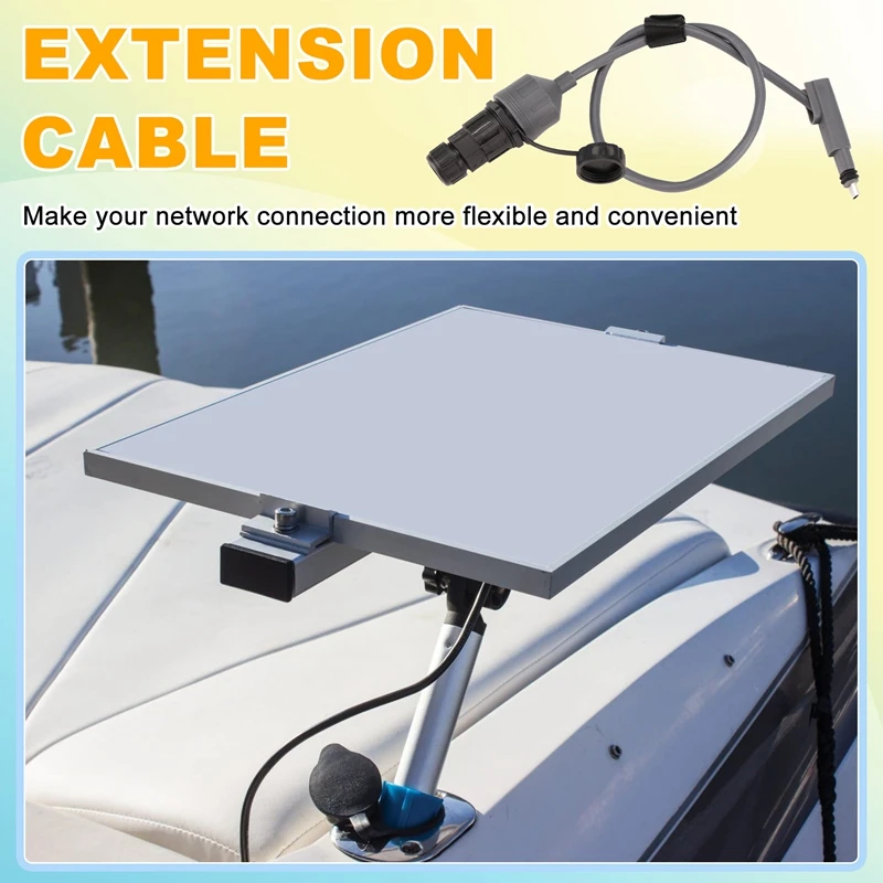 Starlink-Adaptador de extensión para enrutador de Cable V2, conector SPX a RJ45 de 1200Mbps, RJ45 1 RJ 2