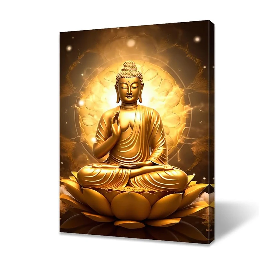 

Abstract Buddha Diy Diamond Art Painting Kits New Collection 2026 Buddhist Icon Full Drill Mosaic Embroidery Picture Wall Decor