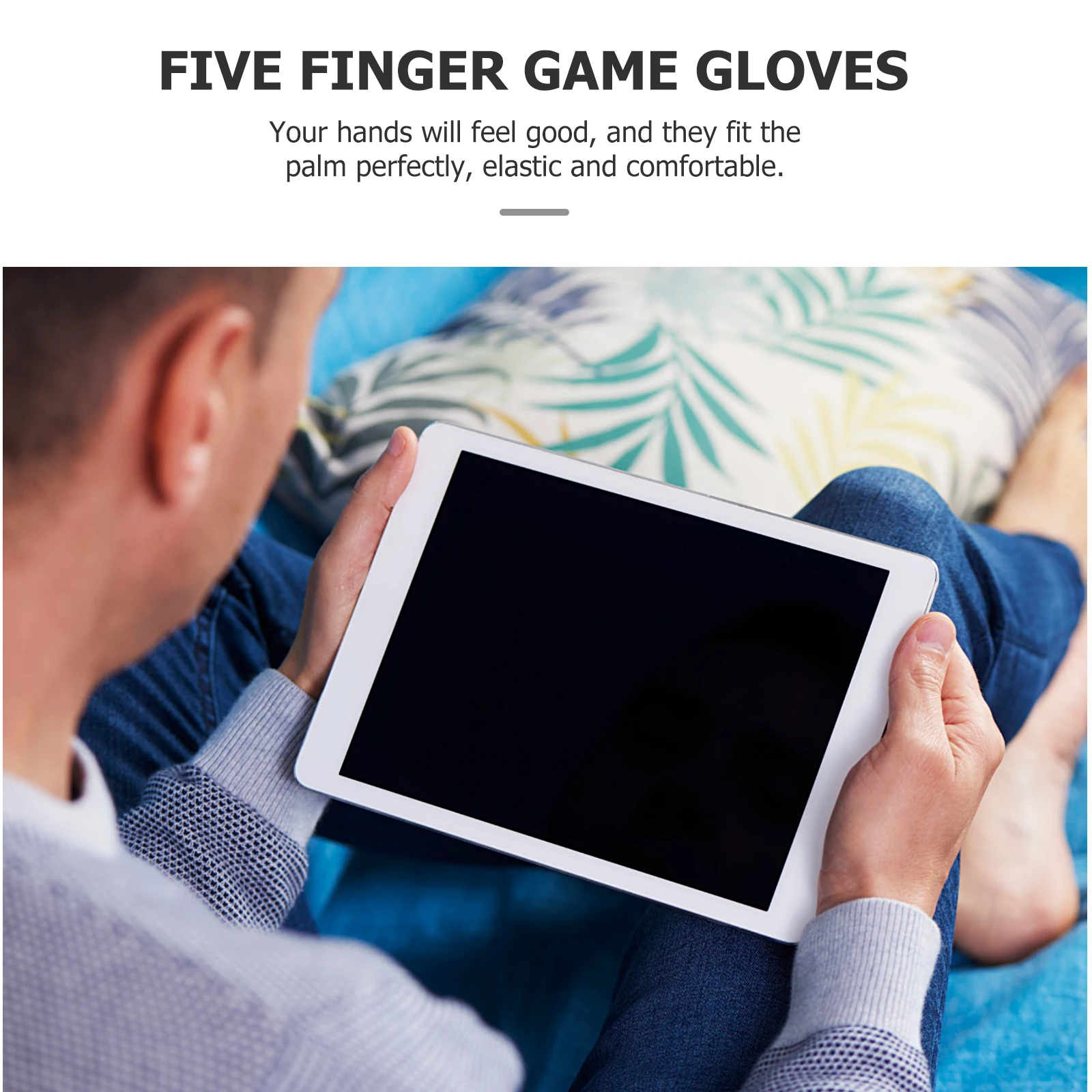 

Anti-Slip E-Sports Touchscreen Sensitive Sweat-Proof Gaming Grip For Mobile Controller Finger Gloves Game Sleeve