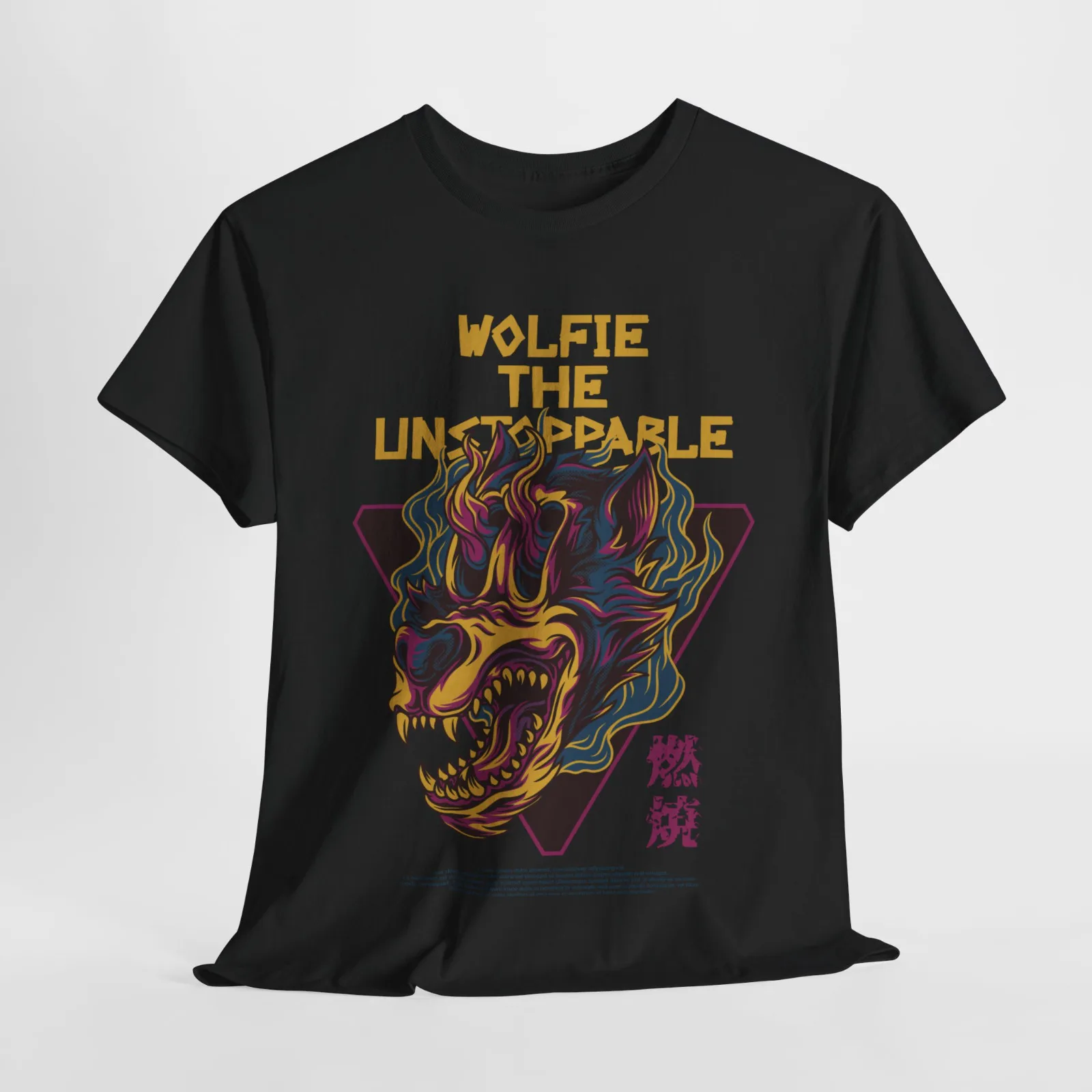 New wolfie the unstoppable Mens T Shirt Size S 2XL